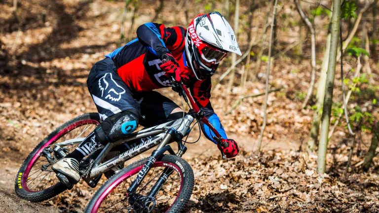 Robbert op MTB